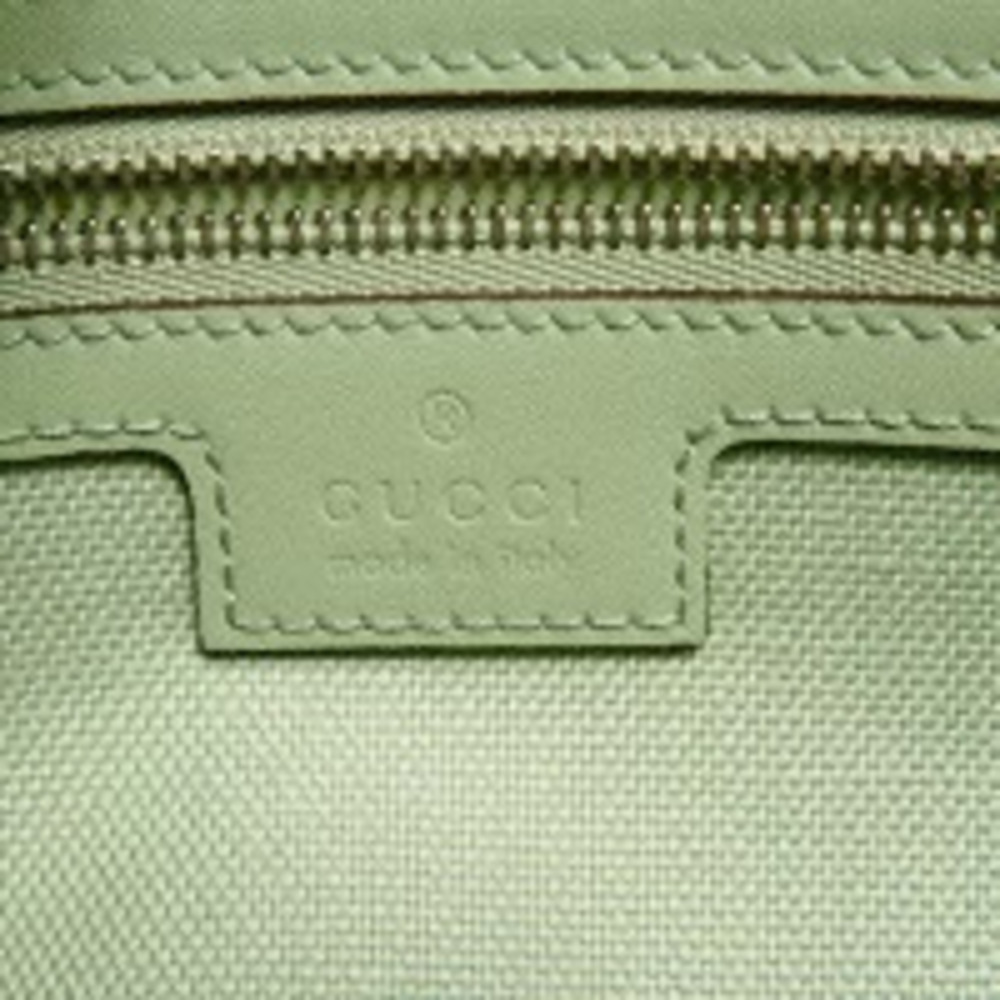 Gucci Ophidia GG Canvas Boston Bag Green - Picture 9 of 13